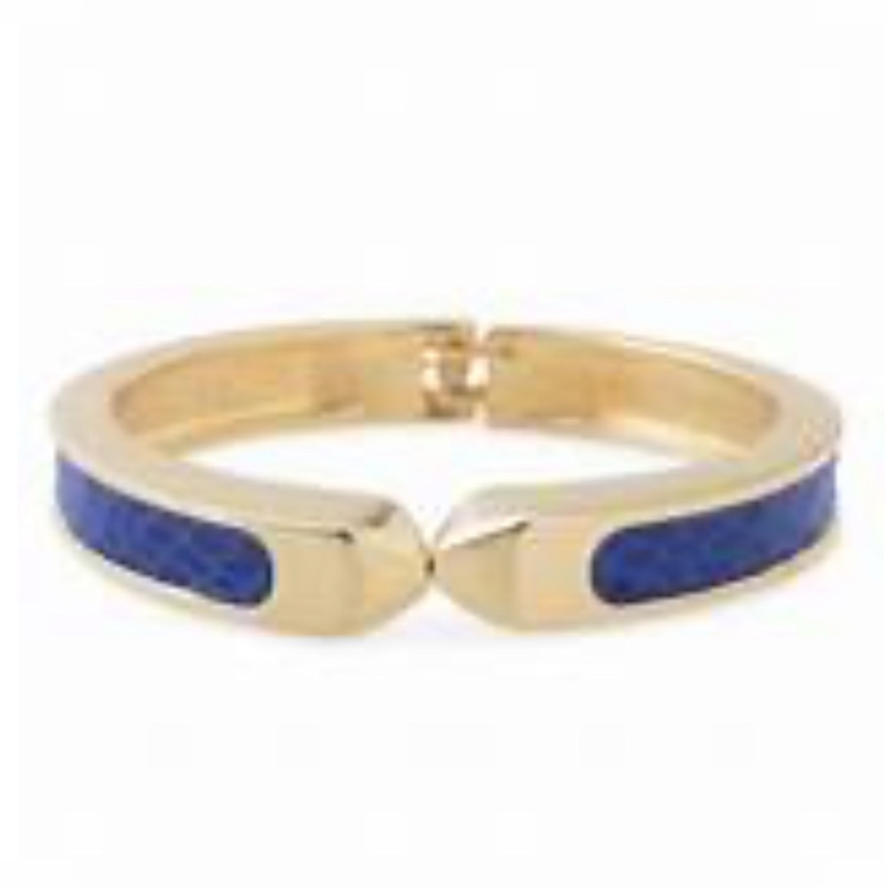 Stella & Dot Gold and Blue Bracelet
